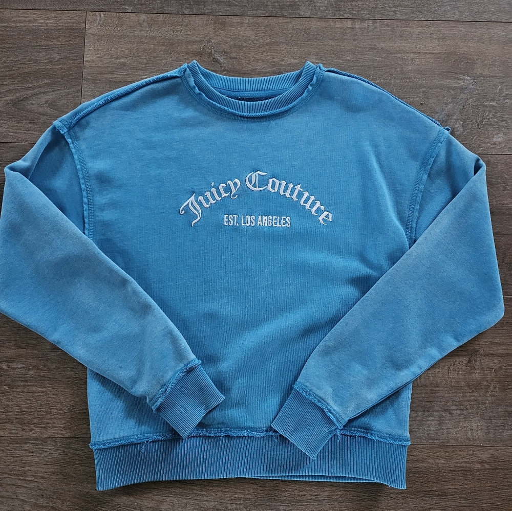 NWOT Juicy Couture Blue Sweater
